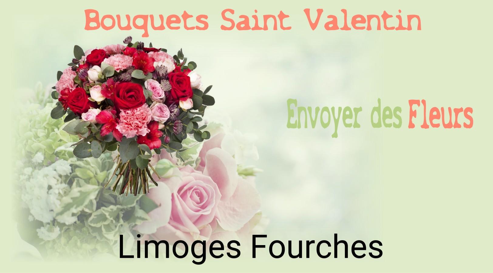 Roses de Saint-Valentin livrées à Limoges-Fourches